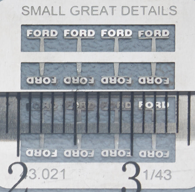 Ford Logos (1/43)